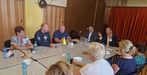 Spotkanie sołtysów z wójtem i zastępcą wójta