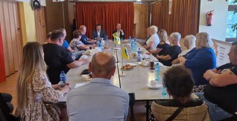 Spotkanie sołtysów z wójtem i zastępcą wójta