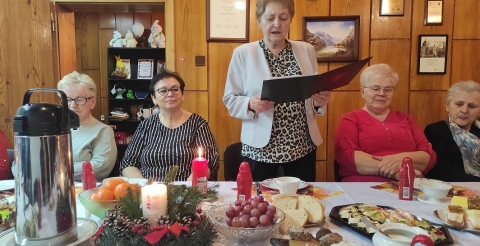 Świąteczne spotkanie zespołu Duszniczanka
