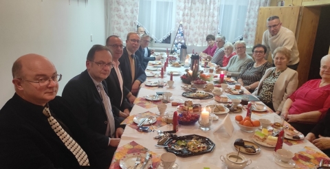 Świąteczne spotkanie zespołu Duszniczanka