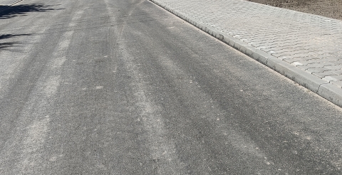 Przebudowana ulica Parkowa w Niewierzu