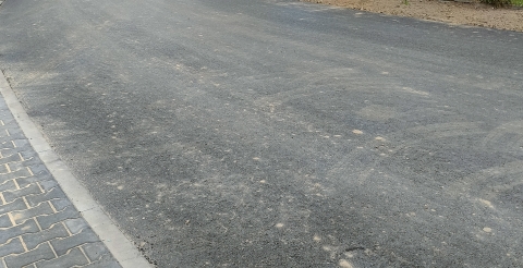 Przebudowana ulica Parkowa w Niewierzu