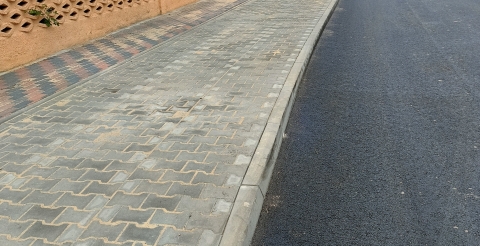 Przebudowana ulica Parkowa w Niewierzu